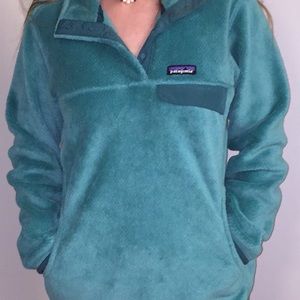 Patagonia Teal Pullover